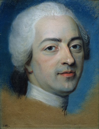 Louis XV King of France and Navarre, After 1730 by Maurice Quentin de La Tour